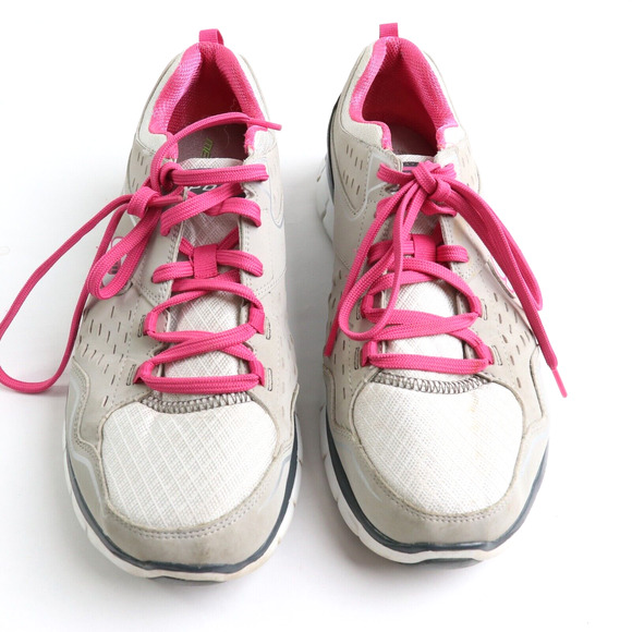 Sketchers Women's Lite Weight Flex Sole Memory Foam Trainers Size 10 Extra Wide - Picture 1 of 10